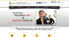 Desktop Screenshot of imageinsurancebrokers.com